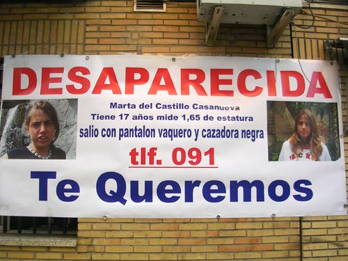 Ayer, además del juicio del 'Cuco', se cumplían dos años de la desaparición de la joven